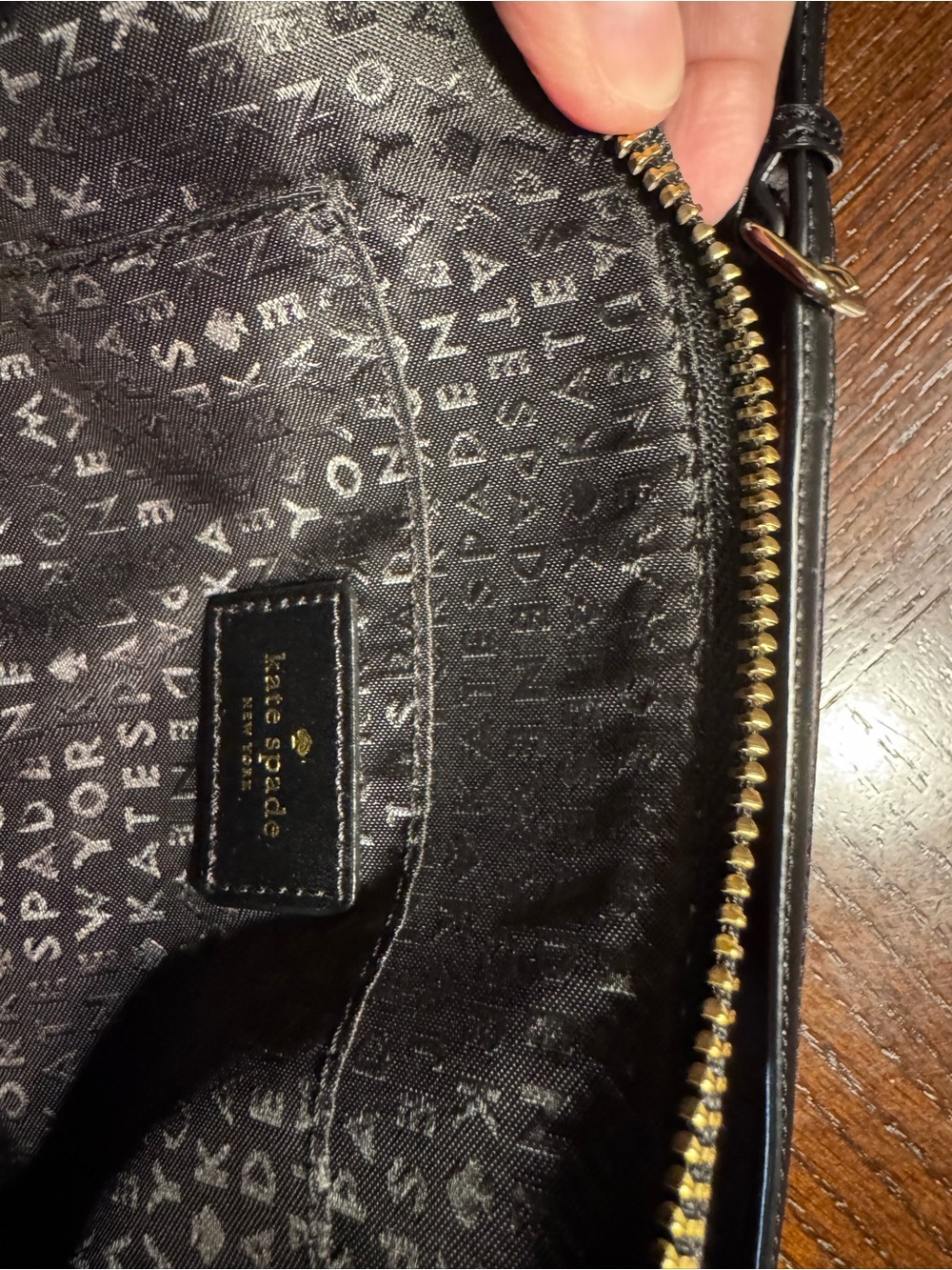 kate spade red/black by Brightwater Drive Hanna Multi Floral black crossbody bag - Picture 7 of 10